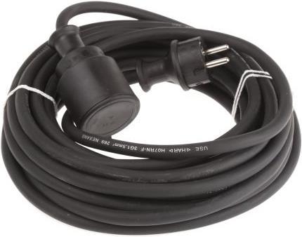 Produktbild Kopp Gummi-Verlängerung 10m schwarz (10 m)