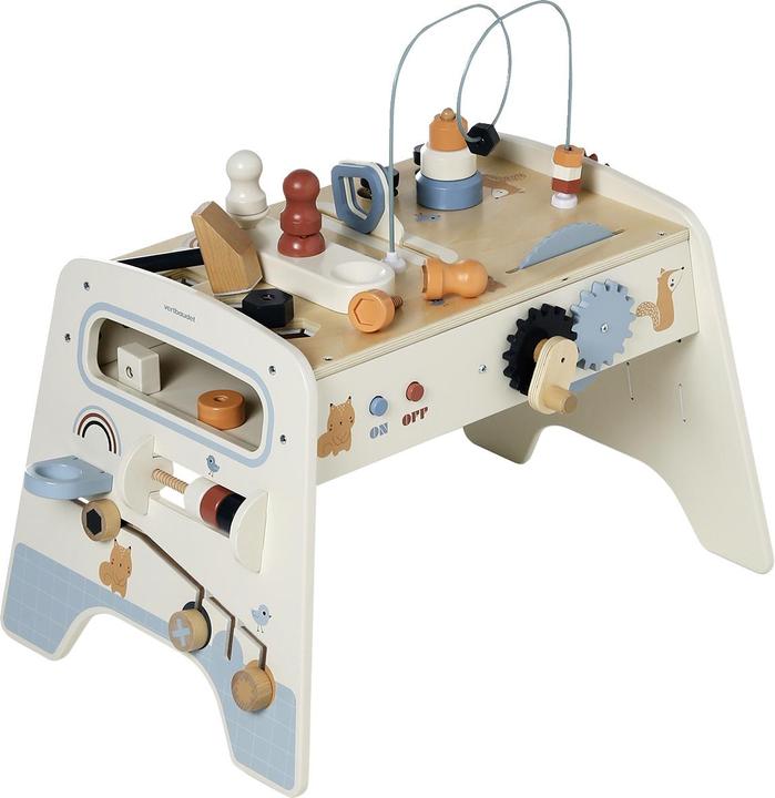 Produktbild Vertbaudet Mitwachsende Baby Activity-Werkbank aus Holz FSC®