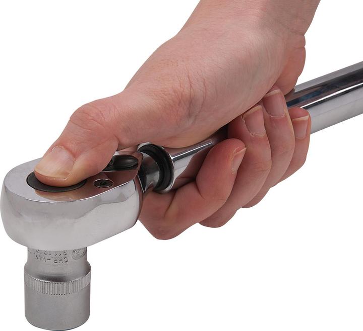 Image du produit KS Tools Clé dynamométrique industrielle, réversible, 1/4", 1-6 Nm (1/4", 1 Nm, 6 Nm)