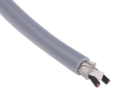 Actual product image RS PRO CY 2 core 0.5mm control cable 50m (50 m)