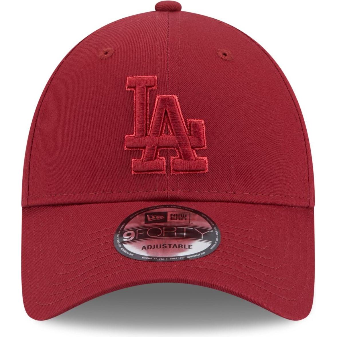 Thumbnail - New Era, Herren, Cap, 9Forty Strapback Outline Los Angeles Dodgers, Rot