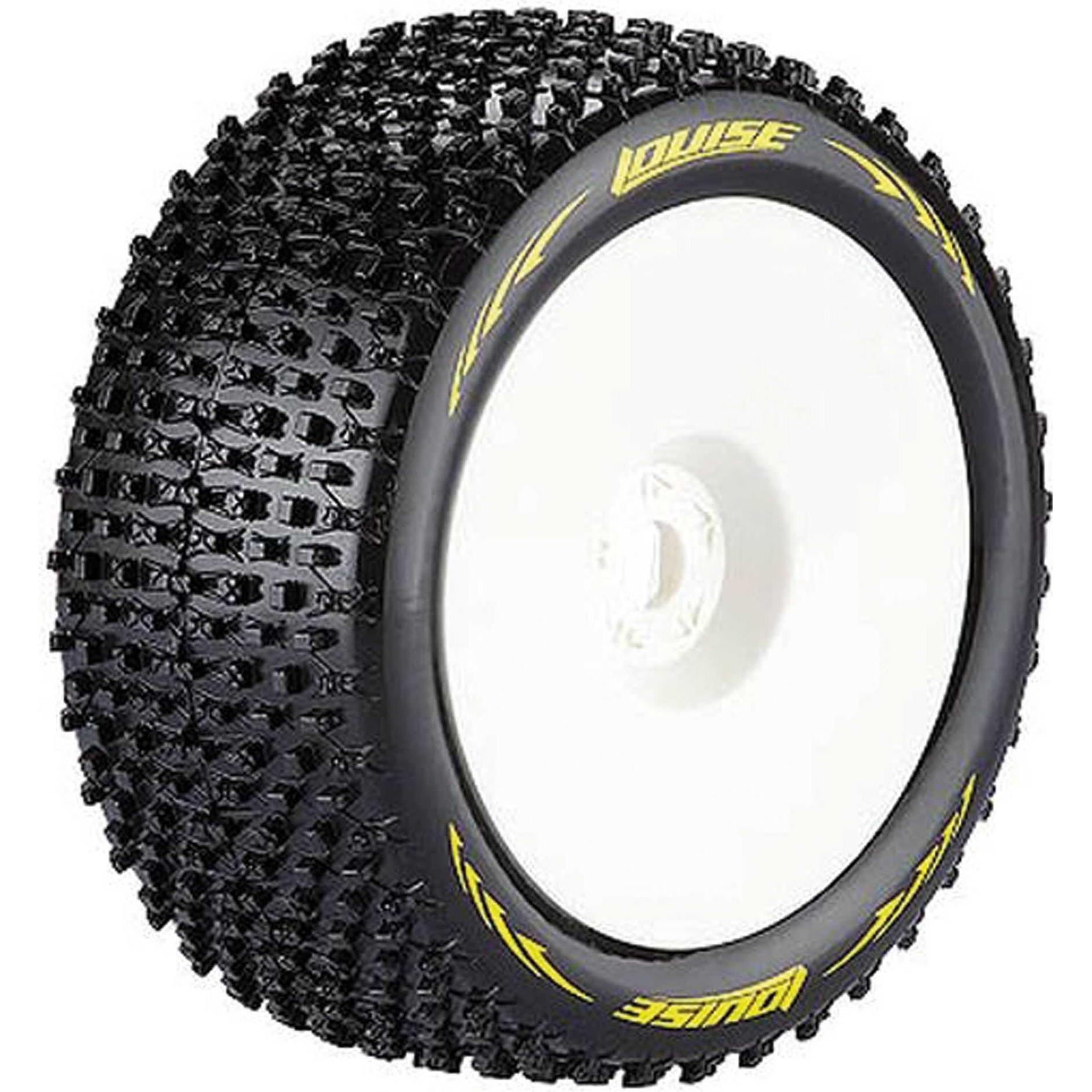 Louise T-Pirate Reifen soft auf Felge weiss 17mm (2)