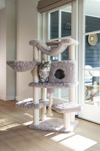 Produktbild Beeztees Kratzbaum Duco (126 cm, Taupe)