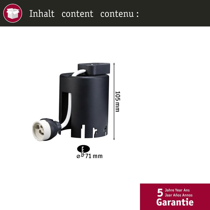 Image du produit Paulmann Luminaire encastré Premium Pot d'encastrement