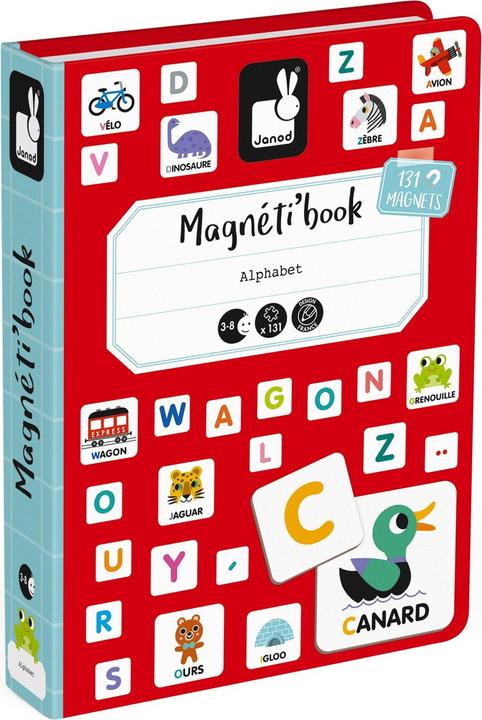 Janod Magnetbuch Alphabet