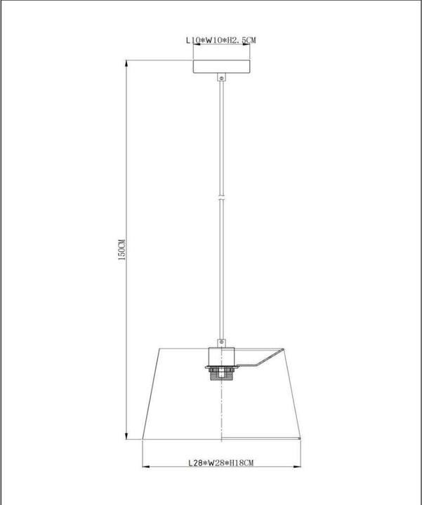 Produktbild Lucide WOOLLY - Pendelleuchten - Ø 28 cm - 1xE27 - Rosa 10416/01/66 (E27)