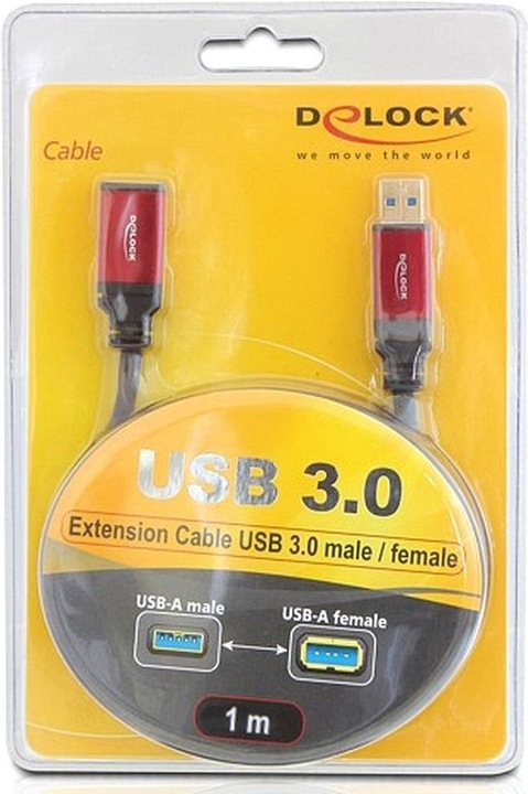 Immagine prodotto Delock Cavo di prolunga USB3.0 Premium (1 m, USB 3.0)