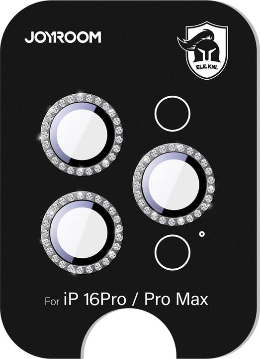 Produktbild Joyroom JR-MSJ0307 Camera Lens Protector for iP16 pro/16 Pro Max-Black (1 Stk., Apple iPhone 16 Pro, Apple iPhone 16 Pro Max)