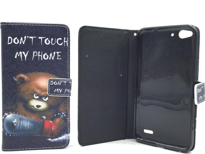 Produktbild König Design Schutz Handy Hülle für Vodafone Smart Ultra 6 Case Cover Tasche Wallet Etui Neu (Vodafone Smart Ultra 6)
