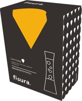 Actual product image Fisura Bullet lava lamp - Pink Glitter by