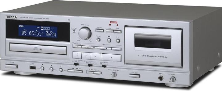 Image du produit TEAC AD-850-SE/S CD Player and Cassette Deck (Lecteur de CD)