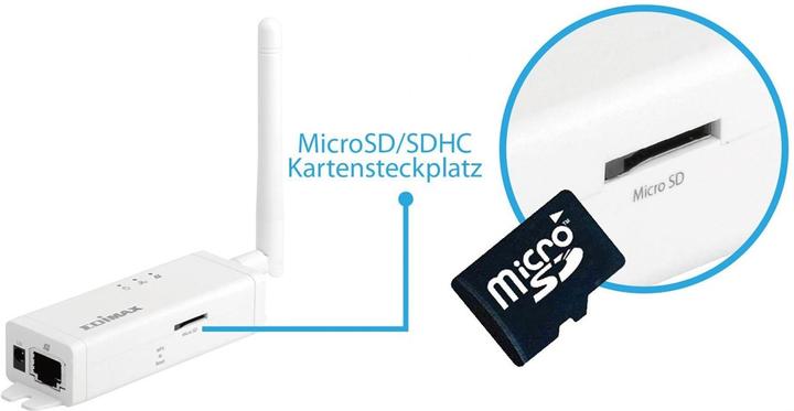 Produktbild edimax IPCam IC-9110W V2 Outdoor,720p,Smart HD,Day&Night (1280 x 720 Pixels)