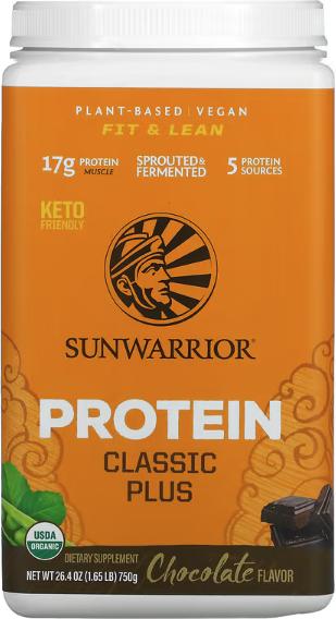 Image du produit Sunwarrior Protein Classic Plus Bio (1 x, 750 g)