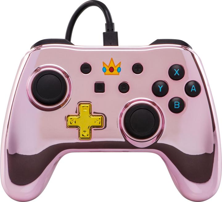 Produktbild PowerA Chrome Controller Pink Peach (Switch)