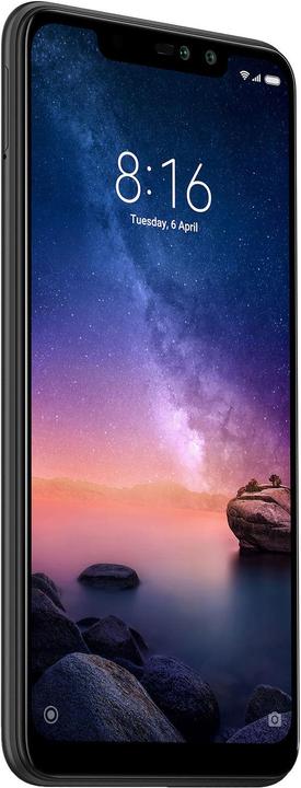 Produktbild Xiaomi Redmi Note 6 Pro (32 GB, Black, 6.20", Hybrid Dual SIM, 4G)