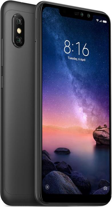 Produktbild Xiaomi Redmi Note 6 Pro (32 GB, Black, 6.20", Hybrid Dual SIM, 4G)