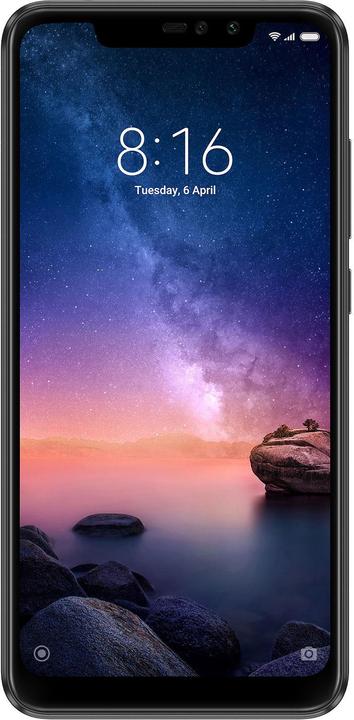 Produktbild Xiaomi Redmi Note 6 Pro (32 GB, Black, 6.20", Hybrid Dual SIM, 4G)