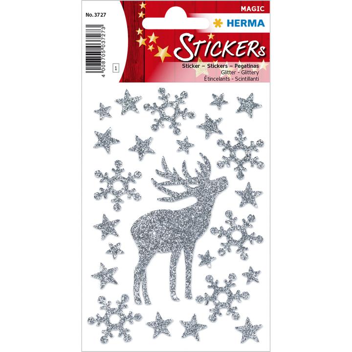 Produktbild HERMA Sticker Weihnachten (20 Sticker)