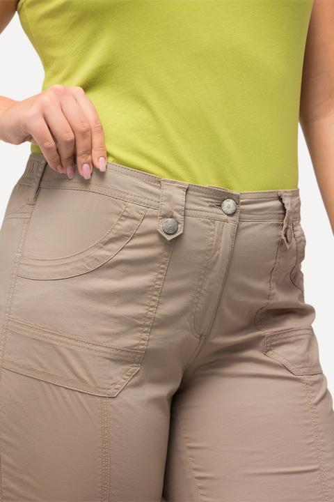 Produktbild Ulla Popken Cargo-Bermuda, Komfortbund, 4-Pocket-Schnitt (56)