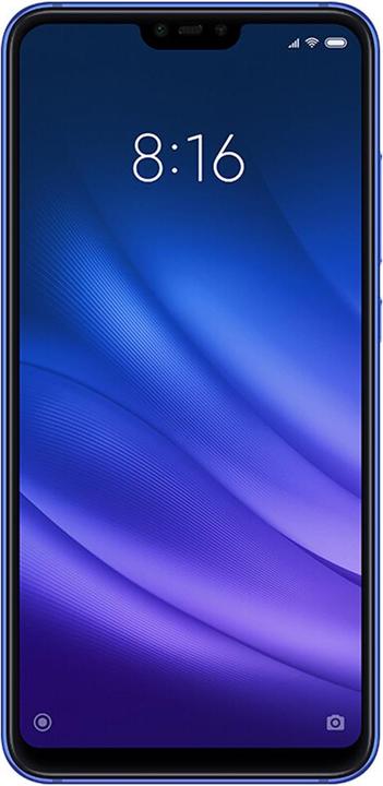 Produktbild Xiaomi Mi 8 Lite (128 GB, Aurora Blue, 6.26", Hybrid Dual SIM, 4G)