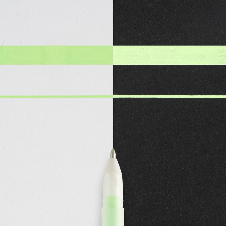 Image du produit Talens SAKURA Gelly Roll 10 Moonlight Fluo grün 0.5mm (Vert, Vert fluo, 1x)