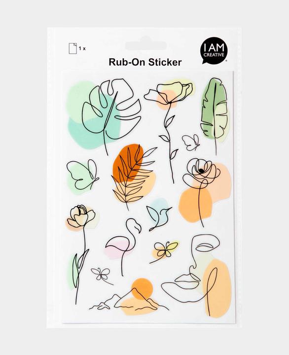 Image du produit I Am Creative Rub on Sticker