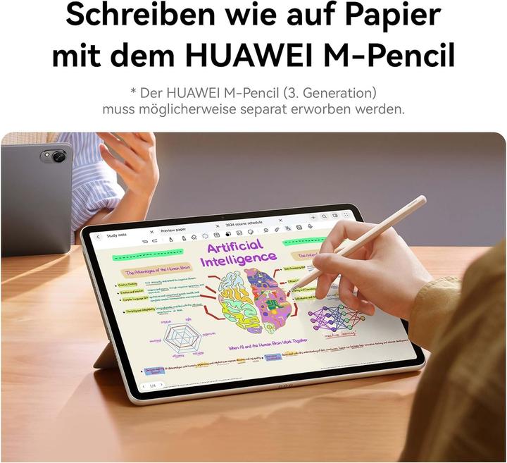 Produktbild Huawei Tablette PaperMatte Edition avec clavier détachable, écran 2,8 K FullView 144 Hz, batterie 8800 mAh (11.50", 256 GB)