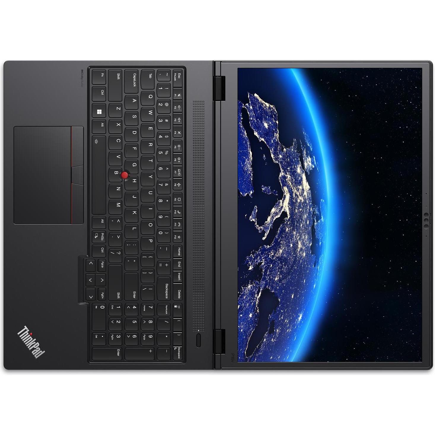 Lenovo TP P16V G3 CU7-165H 32GB (16", 512 GB, 32 GB, Deutschland), Notebook, Schwarz