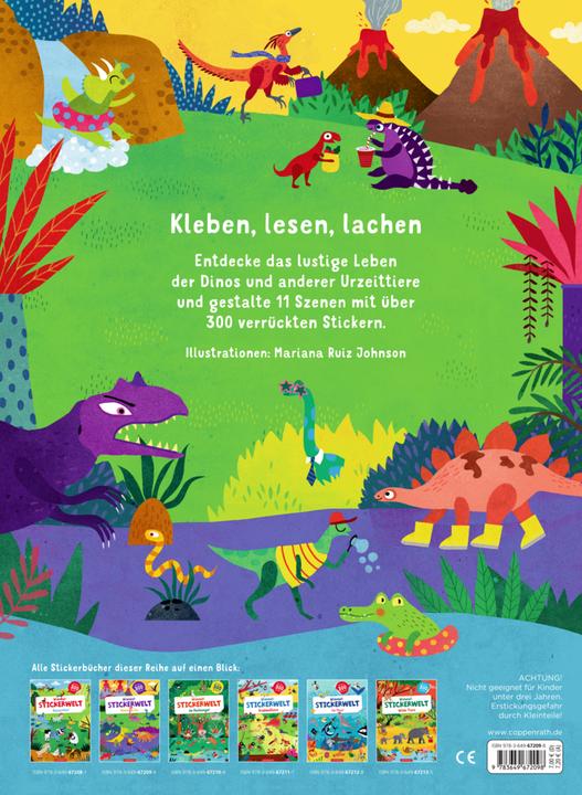 Produktbild Wimmel-Stickerwelt – Dinos & Co (300 Sticker)