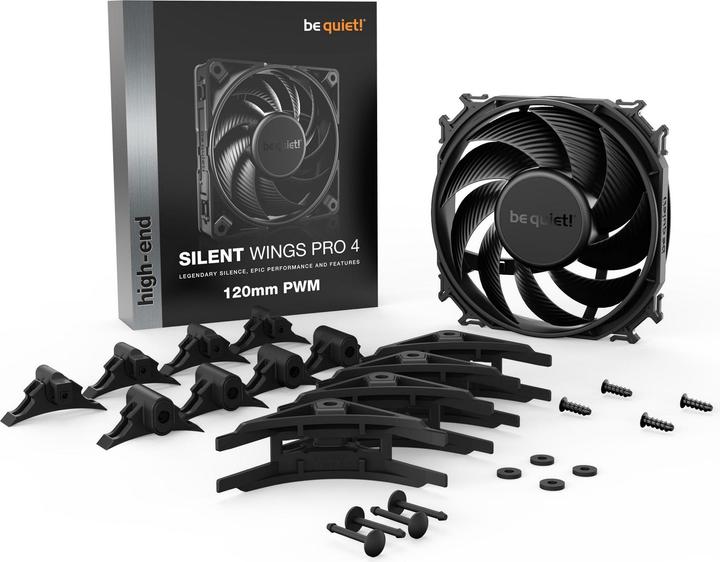 Produktbild be quiet! Silent Wings 4 Pro PWM Lüfter (120 mm, 1x)
