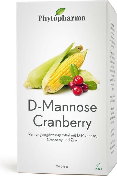 Image du produit Phytopharma D-Mannose Cranberry (24 pièce(s), 744 ml, 159 g)