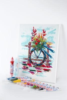 Actual product image Edding Acrylic Marker 5000 Wide (Rich gold, 10 mm, 1 x)