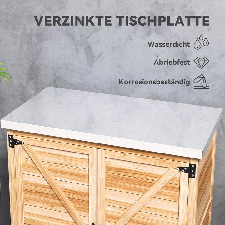 Produktbild Outsunny Gartenschrank