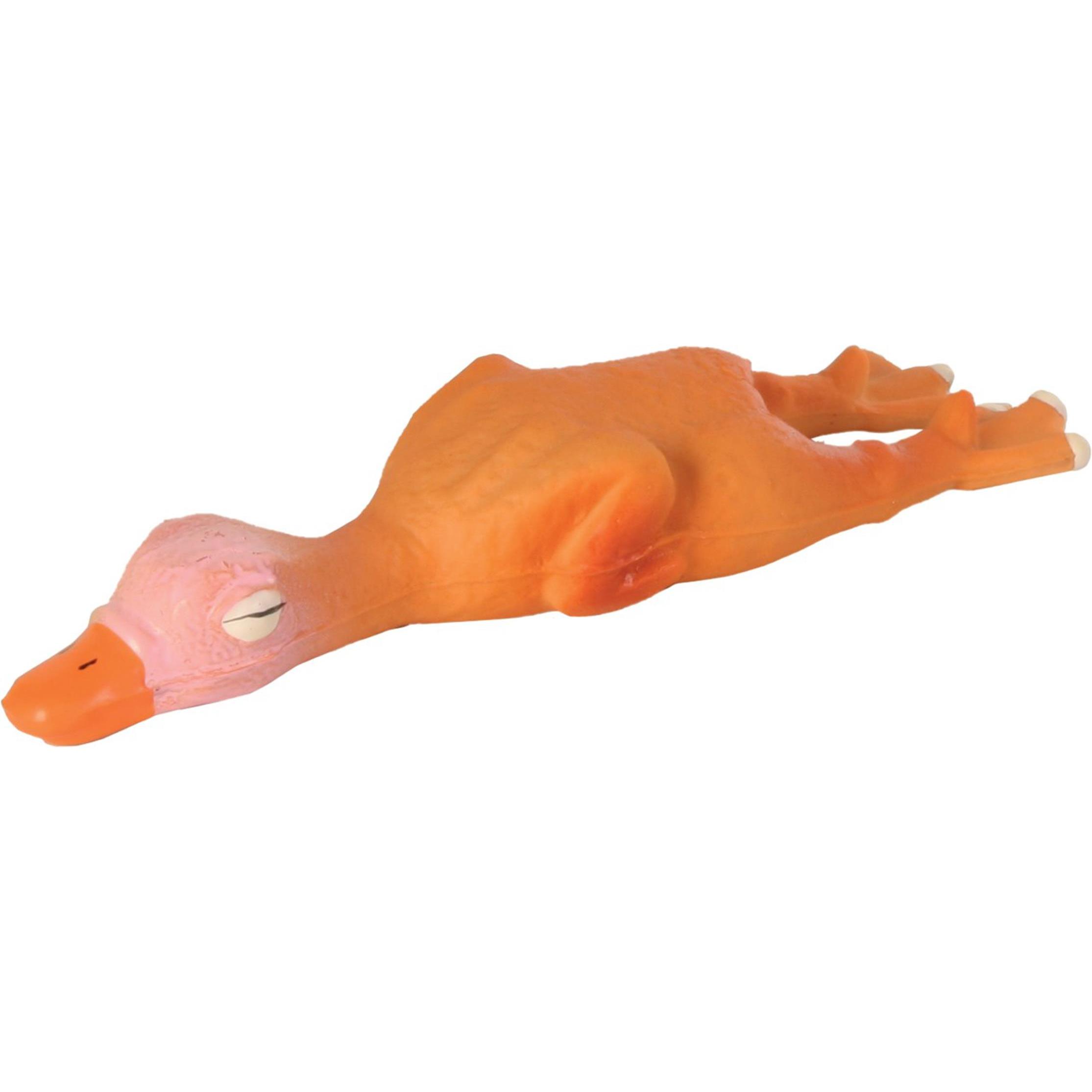 Trixie Ente Latex 14cm mit Quietscher (Hundespielzeug), Hundespielzeug
