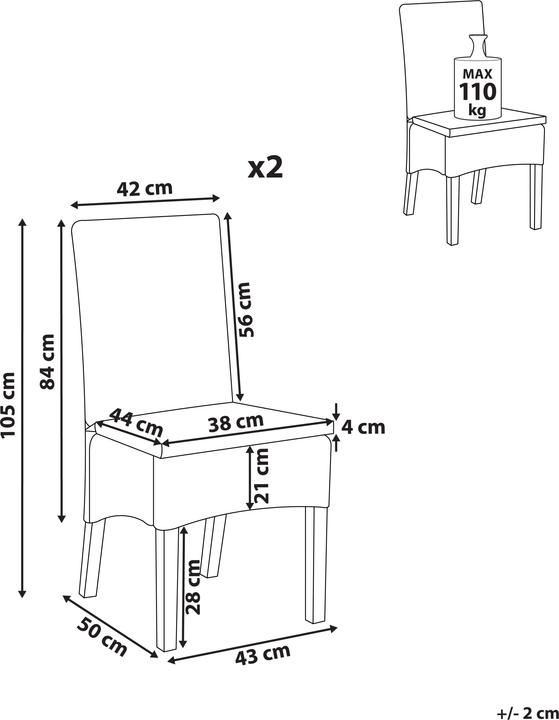 Produktbild Beliani Andes