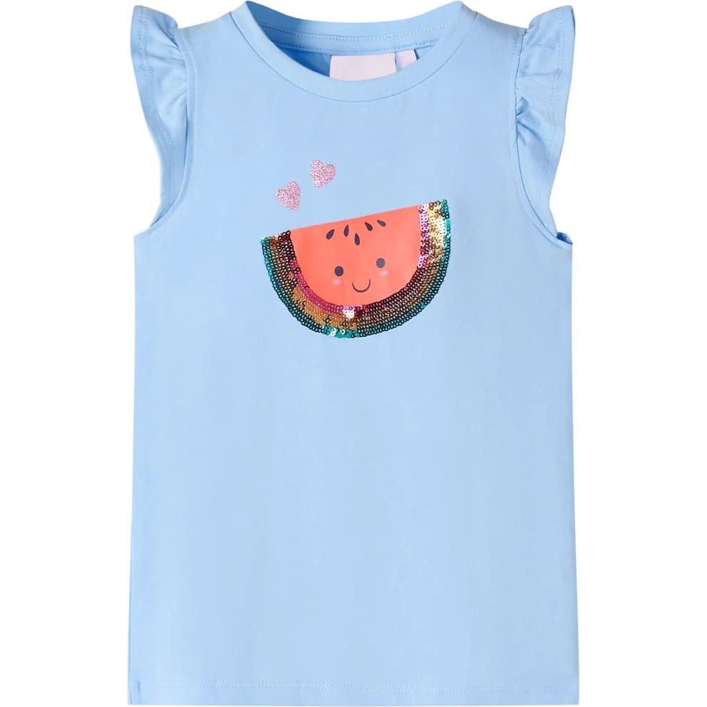 VidaXL, Jungen, Shirt, Izumi, Blau, (128)