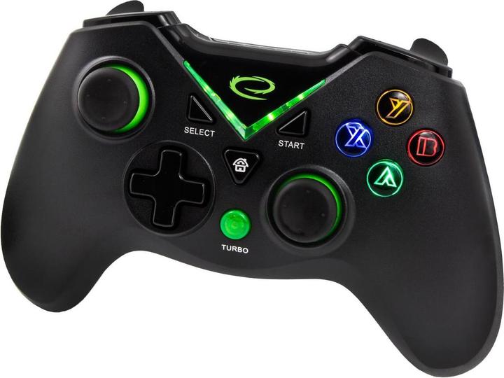Image du produit Esperanza EGG112K Contrôleur de jeu Gamepad PS3 XBOX ONE PC USB 2.0 Noir (PC, PS3, Xbox One S)