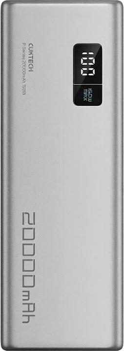 Image du produit Cuktech P+Serie Nr. 15 Powerbank 150W 20000mAh - Grau (20000 mAh, 150 W)