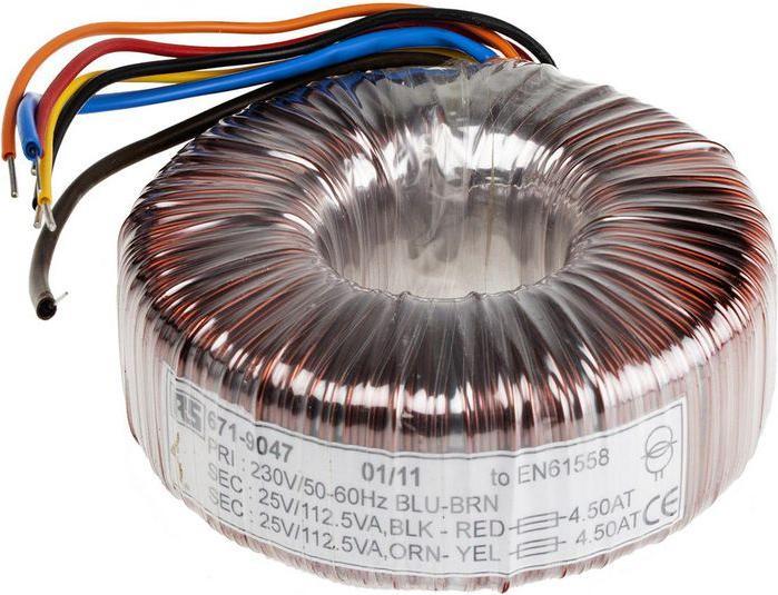 Produktbild RS PRO Transformator Ringkern 225VA 2x25V