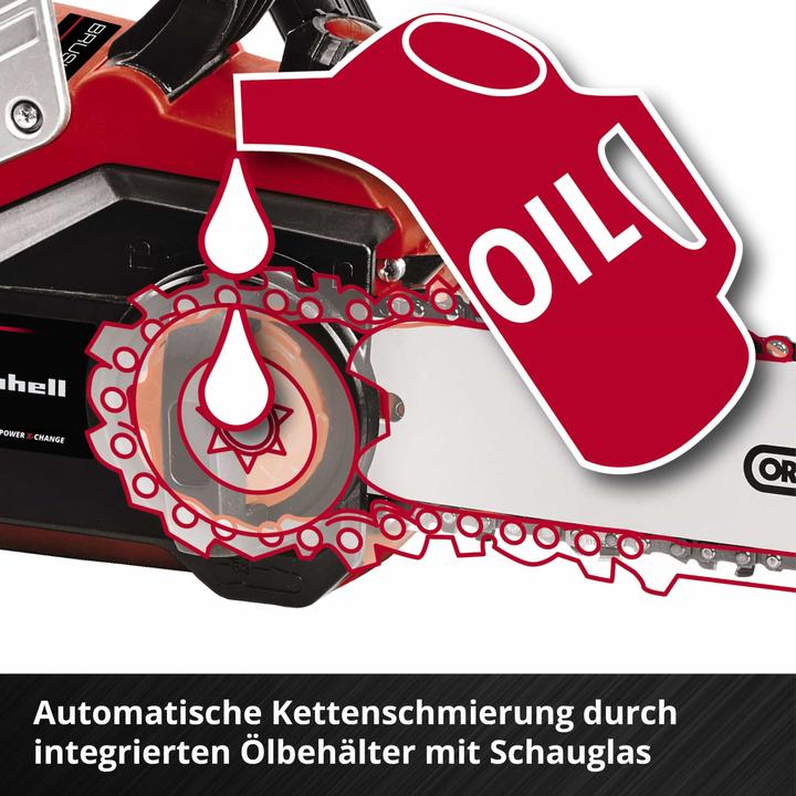 Actual product image Einhell GE-LC 36/35 Li Solo (Battery chain saw)