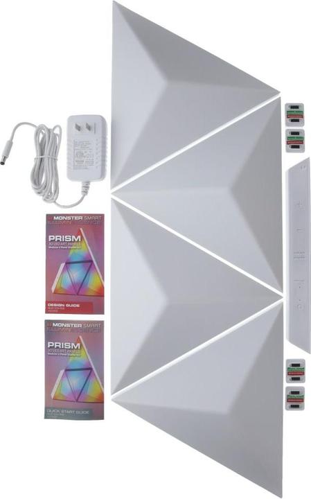 Actual product image Monster Smart Prism LED Panel 3D