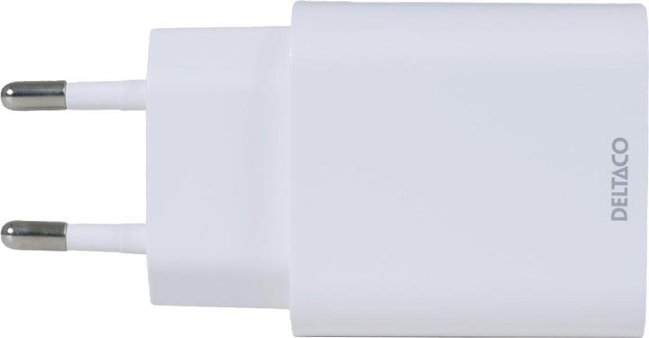 Actual product image Deltaco USB-AC182 mobile device charger White Indoor (18 W)