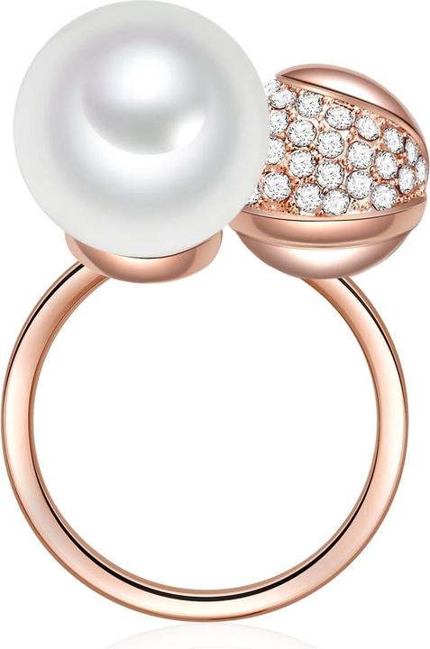Image du produit Lulu & Jane Femmes laiton verre perle de coquille or rose - 29485 (52)