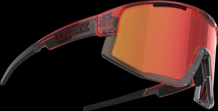 Actual product image Bliz Fusion Transparent Brown w multi Cat 3 VLT 15% (Transparent Red, Brown w Red Multi, Transparent Red, Brown w Red Multi)