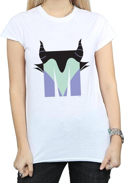 Immagine prodotto Disney Alphabet M Is For Maleficent Maglietta Donna (M)