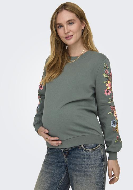 Produktbild Only Maternity Stickerei Sweatshirt Sweatshirt (S)
