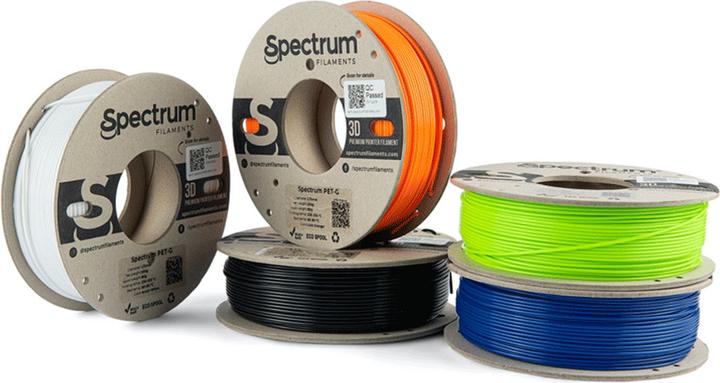 Actual product image Filament PETG 5 Pack 1.75mm (PETG, 1.75 mm, White)