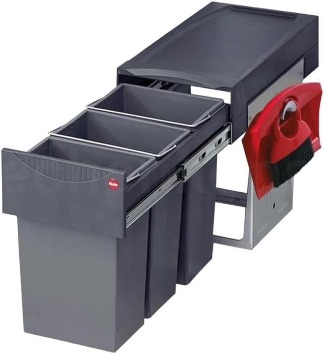 Produktbild Hailo Cestino per Rifiuti con Set di Pulizia (10 l)