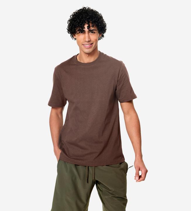 Actual product image Domyos T-Shirt Herren Rundhalsausschnitt - braun (4XL)