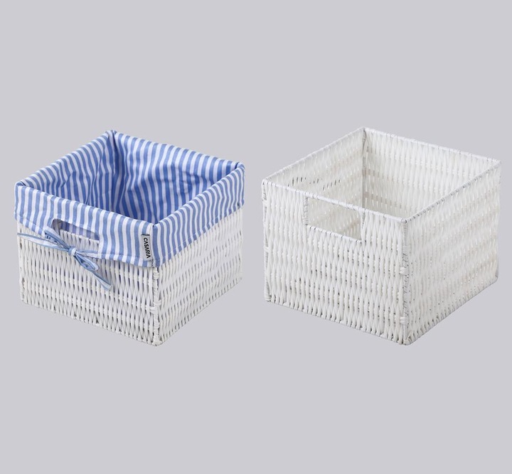 Actual product image Casaria Floor standing shelf with baskets (71 x 31 x 28 cm)